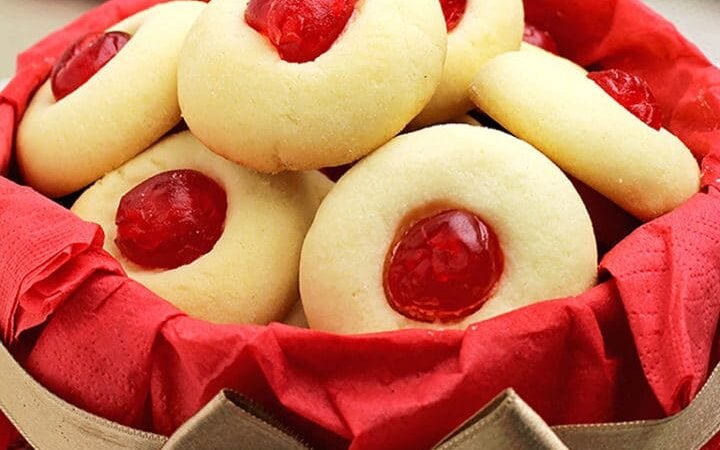 Cherry Shortbread Sweet