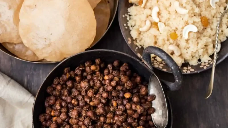 Sookhe Kale Channel recipe