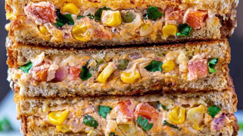 Snacks Time Sweet Veg Sandwich