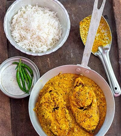 Sorshe Bata Illish Recipe