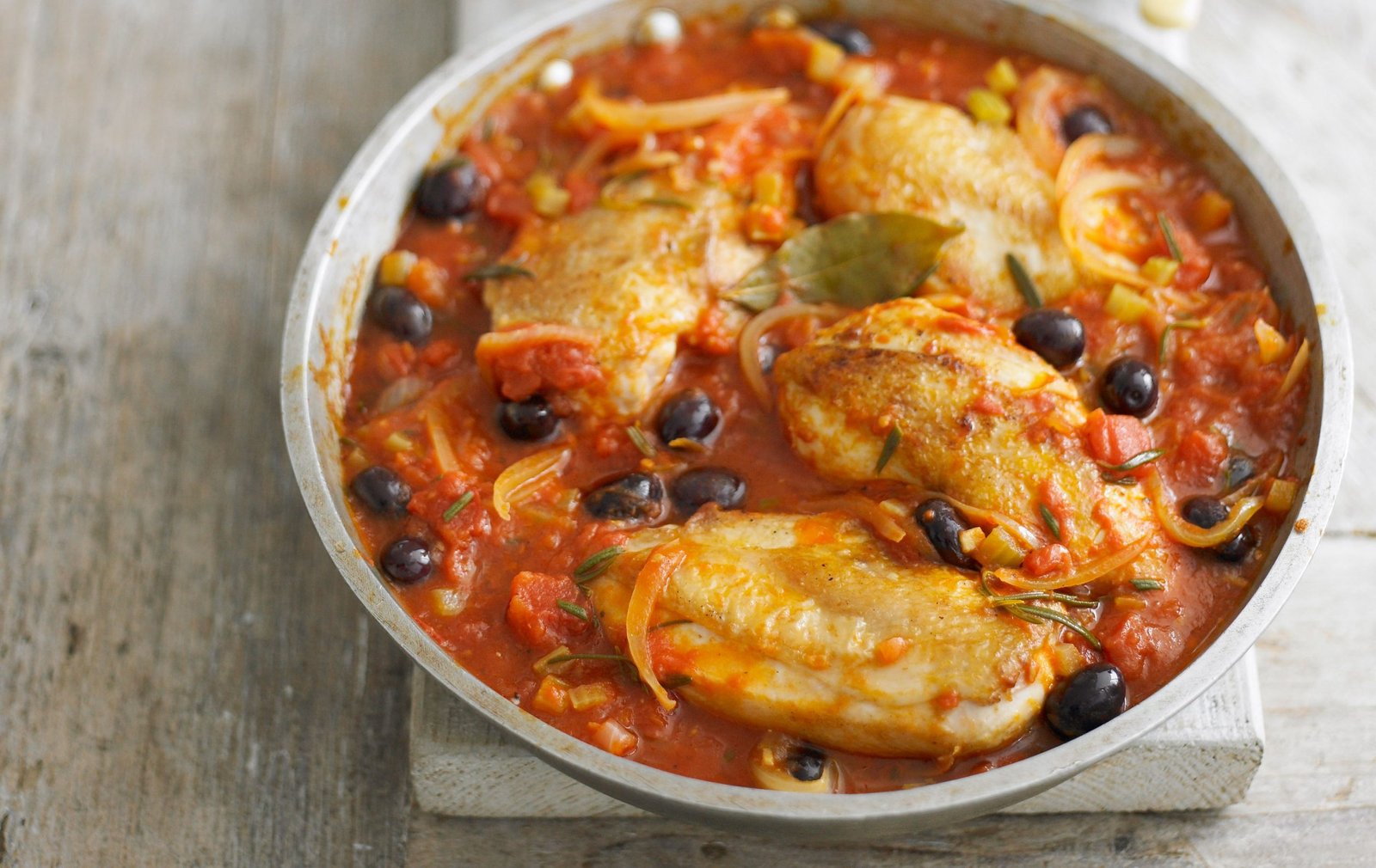 Olives and Chicken Casserole Recipe