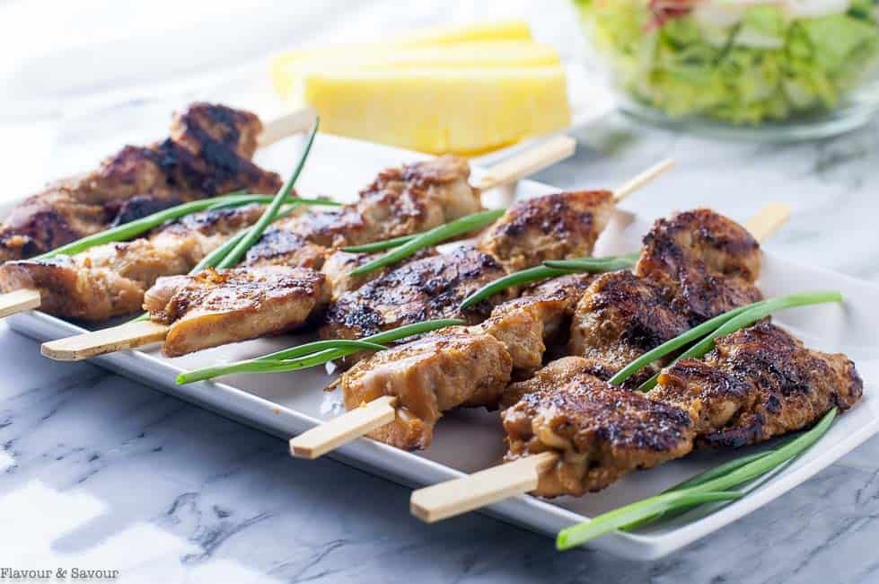 Ginger Chicken Skew Kebab Recipe