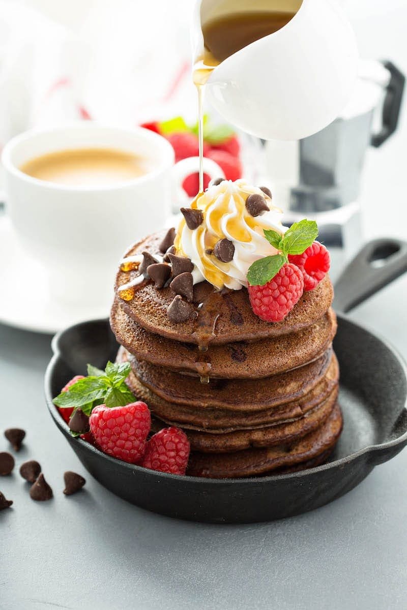 Keto Chocolate Pancakes Recipe