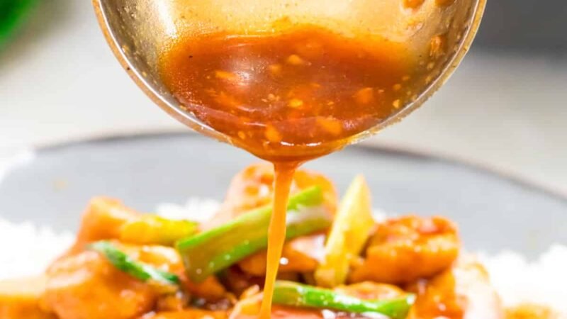 Favorite Pepper Chicken with Braised Zucchini Recipe