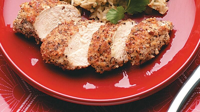 Pecan Basil Chicken Recipe