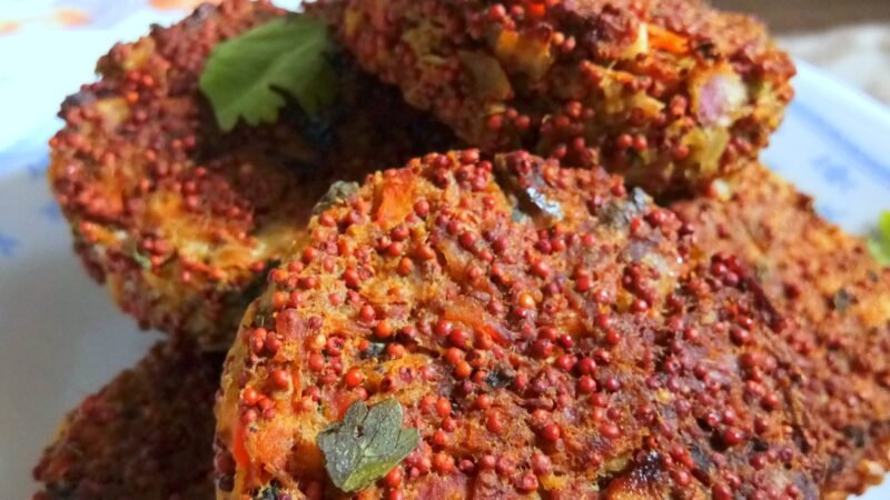 Ragi Cutlet Recipe