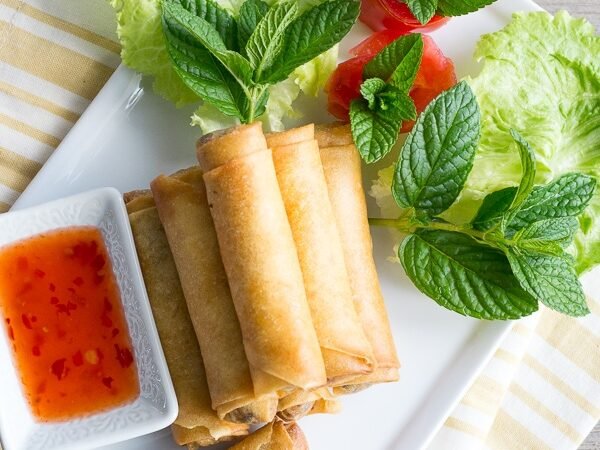 Thai style Spring Rolls Recipe