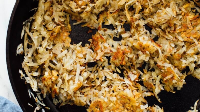 Messy Hash Browns Recipe
