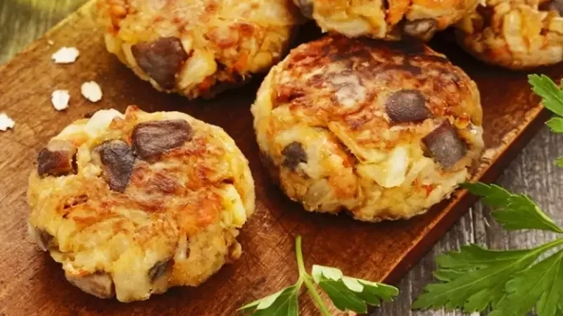 Crunchy Mushroom Cutlet Recipe