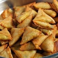 The Triangle Moong Dal Parcels Recipe