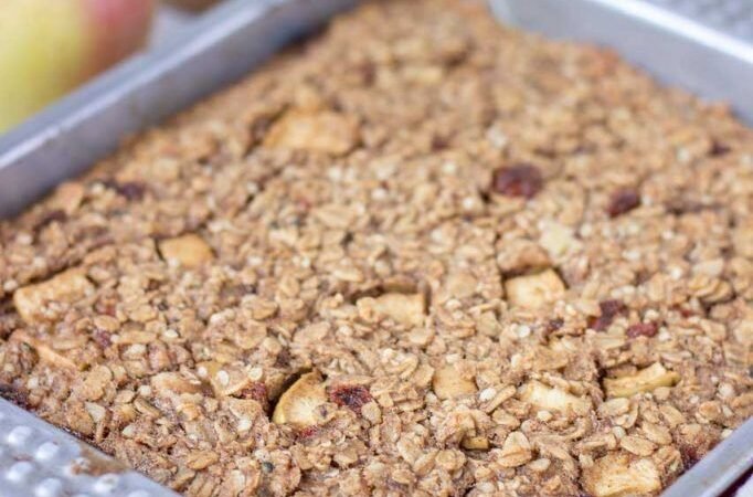 Sweet apple cinnamon oats recipe