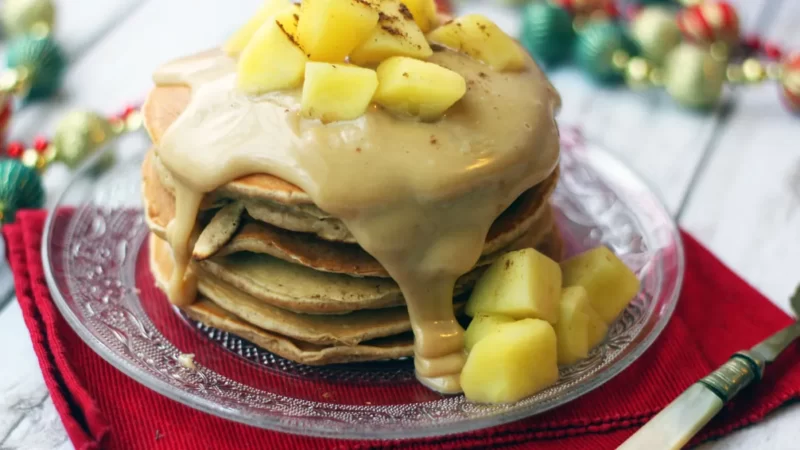 Apple Stew Pancake Recipe