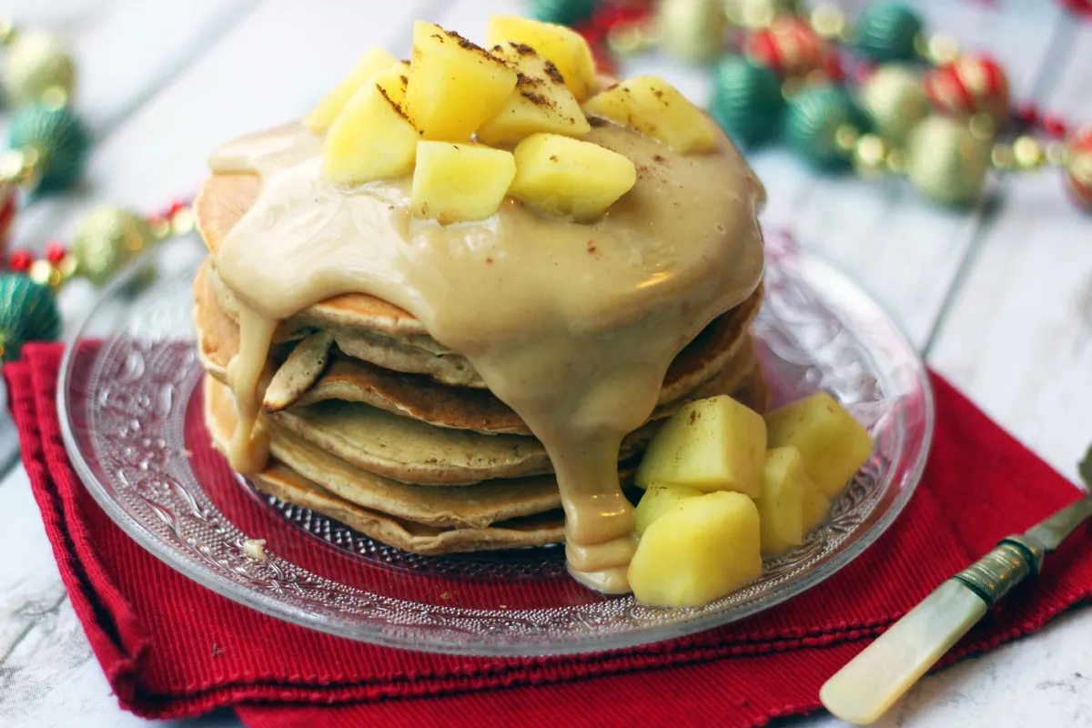 Apple Stew Pancake Recipe