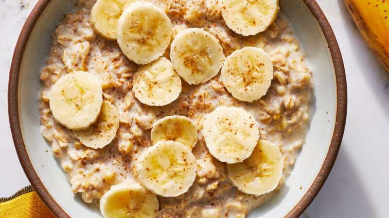 Oats with Banana Milk Recipe