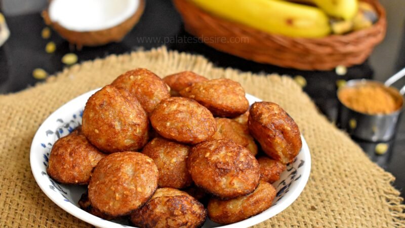 Banana Paniyaram Recipe