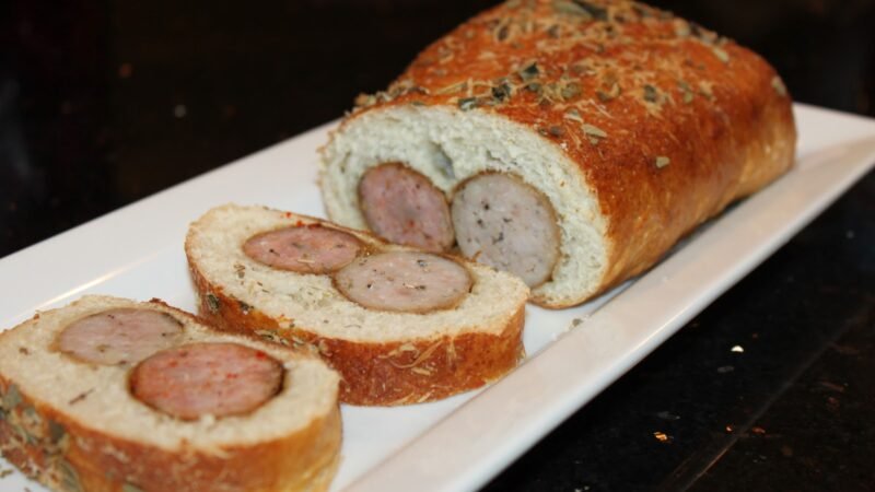 Fluffy Sausage in Bread Recipe