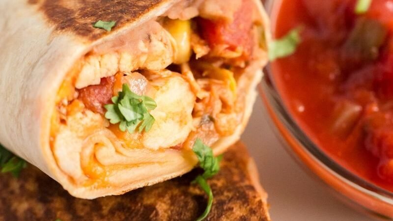Chicken Burrito Rolls Recipe