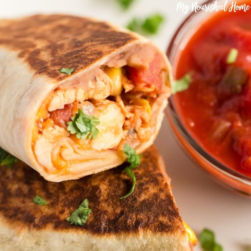 Chicken Burrito Rolls Recipe
