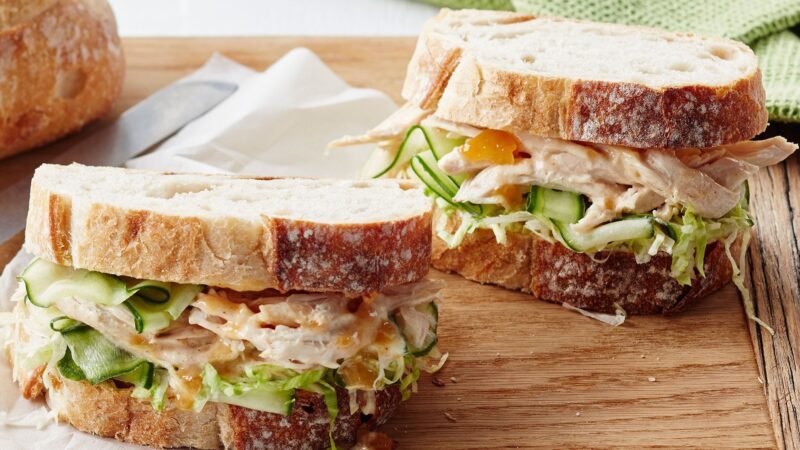 Chicken and Cucumber Sandwich Recipe