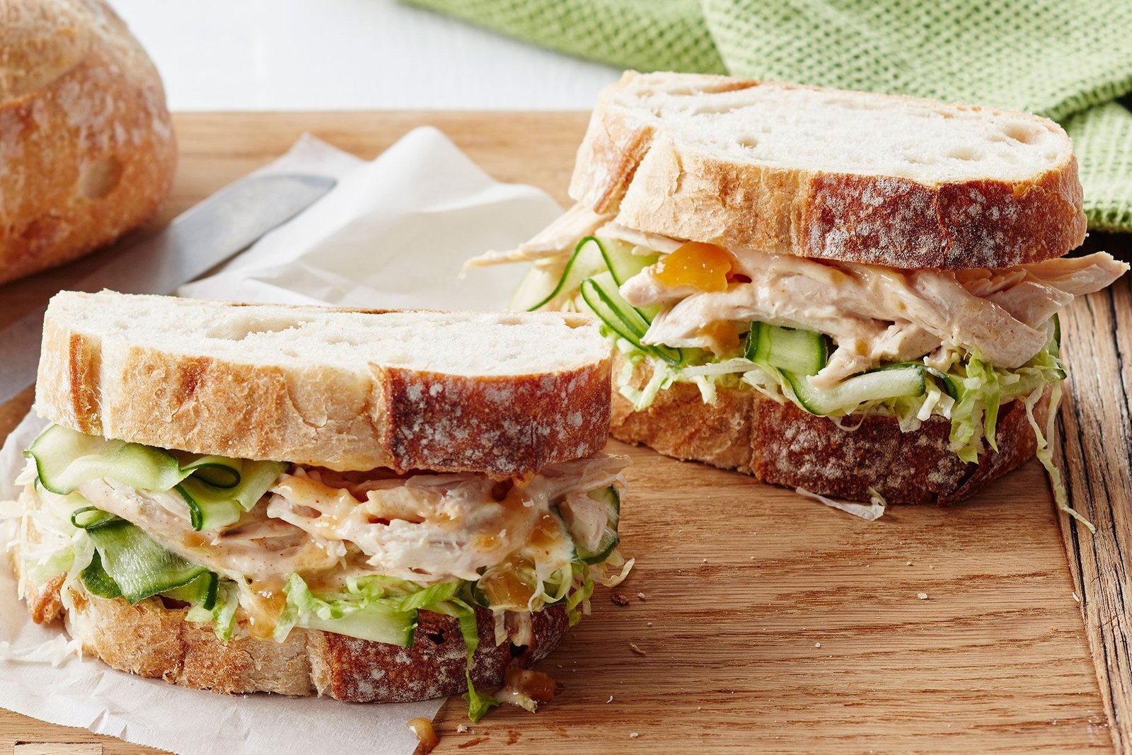 Chicken and Cucumber Sandwich Recipe