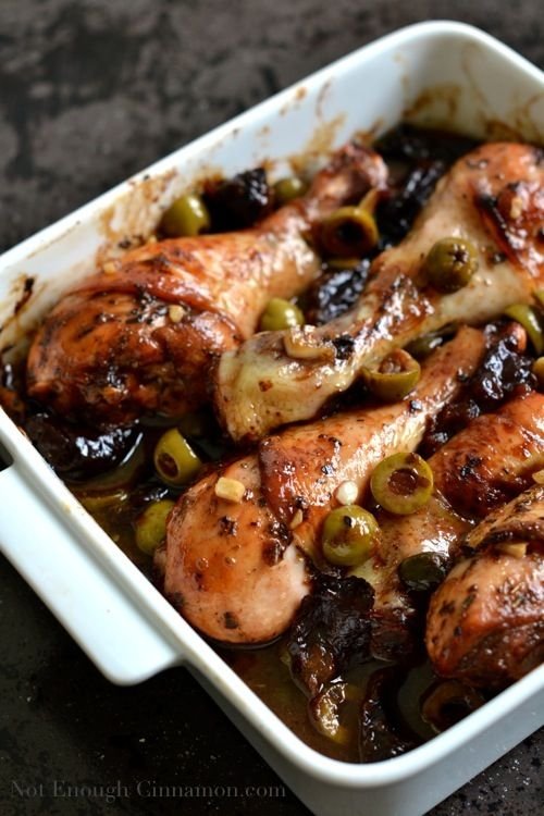 Prune and Olive Chicken Recipe