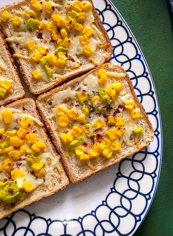 Spicy Cheese Toast Recipe