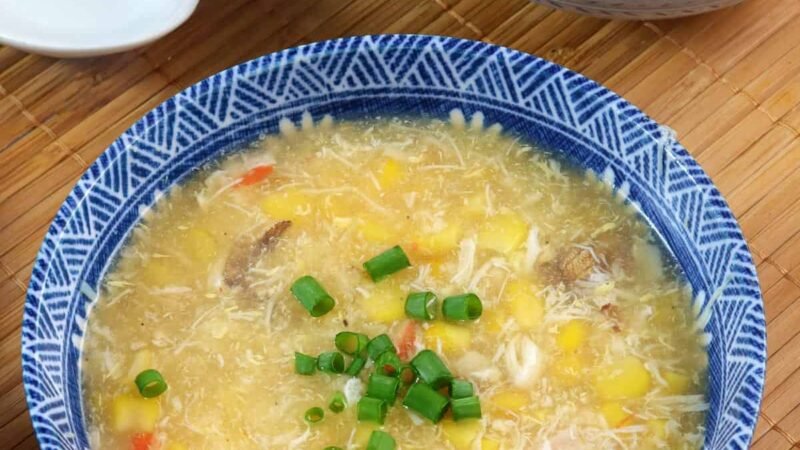 Smooth Crab and Corn Porridge Recipe