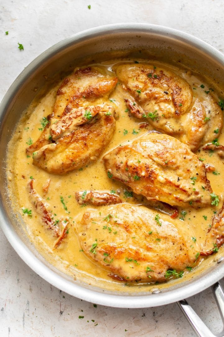 Hot Chicken with Cream Recipe