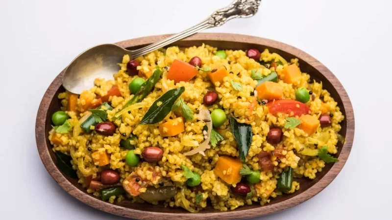 Veg Daliya Upma Recipe