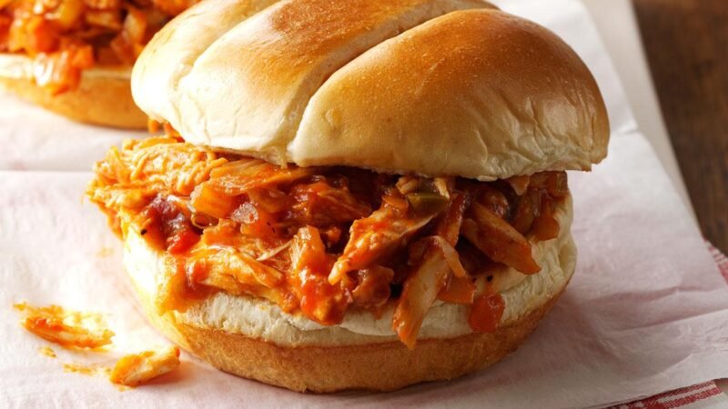 Barbecued Chicken Sandwich Recipe