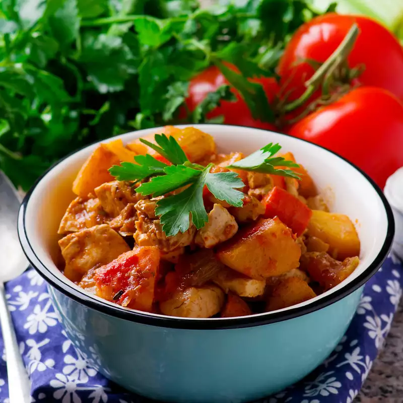 South Potatoes Madras Recipe