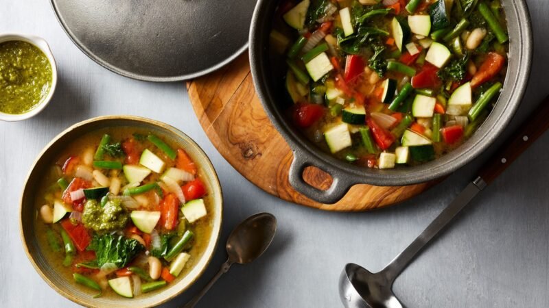 Feeding Vegetable Soup Recipe