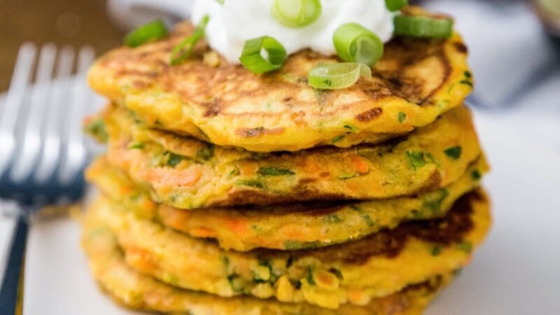 Vegetable Pancakes Recipe