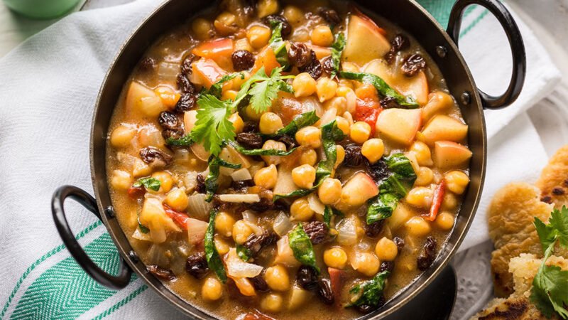 Margarine Chickpea Curry Recipe