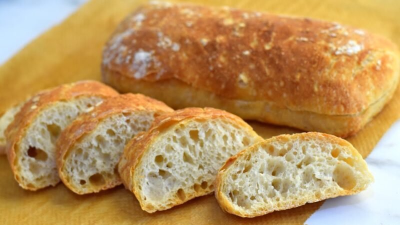 Bakery Style Ciabatta Recipe
