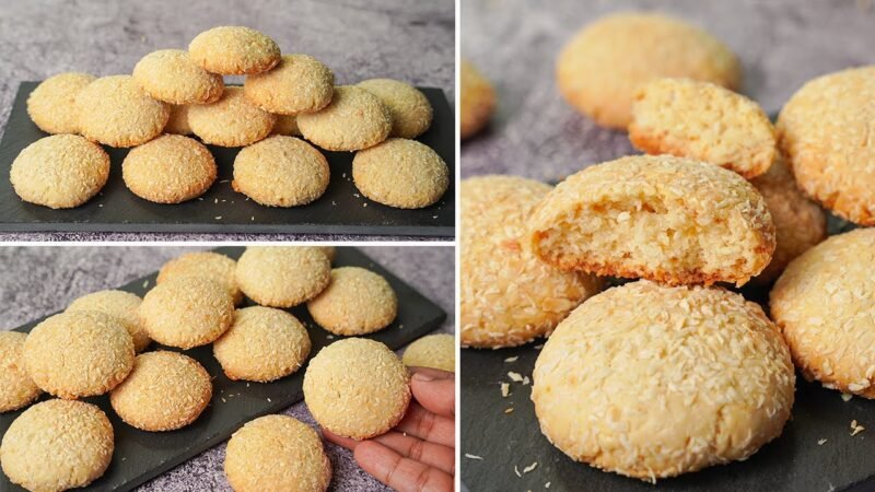 Simple Coconut Cookies Recipe