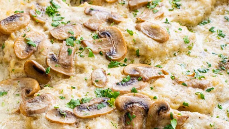 Smooth Mushroom Pork Chops Recipe