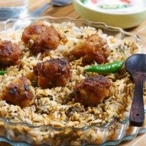 Sheep Goli Biryani Recipe