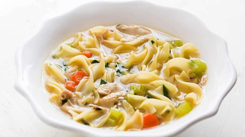 Stout Chicken Noodle Soup Recipe