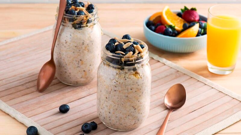 Coconut Milk Oats with Fruit  Recipe