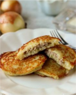 Aloo Meat Pancakes Recipe