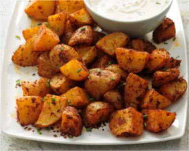 Appetizing potatoes recipe