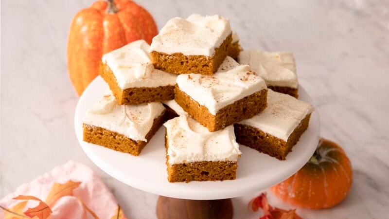 All Favorite Traditionally Made Pumpkin Bars