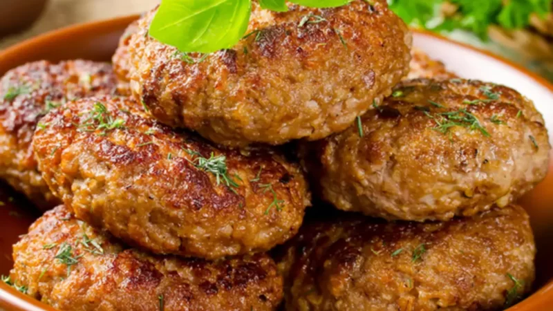 Oil-Free Oats Cutlet Recipe