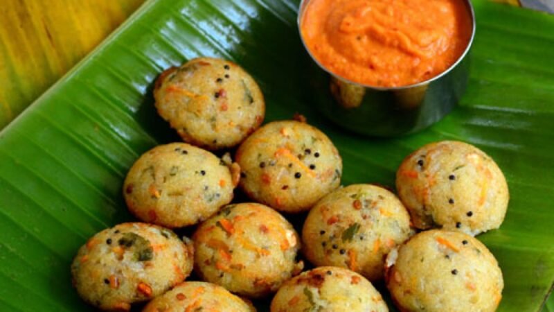 Soji Paniyaram Recipe