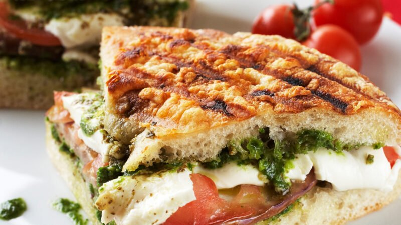 Pesto Panini Recipe