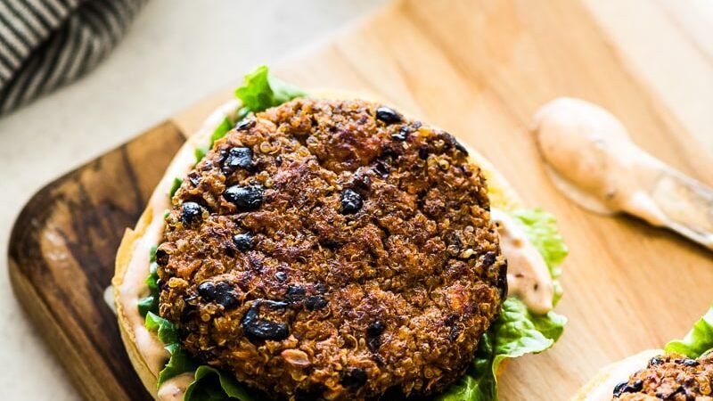 Quinoa Black Diamond Burgers Recipe
