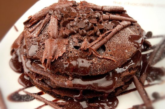 Delicious Death Chocolate Cheese Pancake