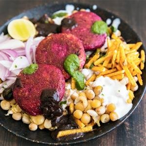 Beetroot and Potato Chaat Recipe