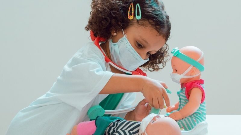 Children under 2 years of age contracting COVID